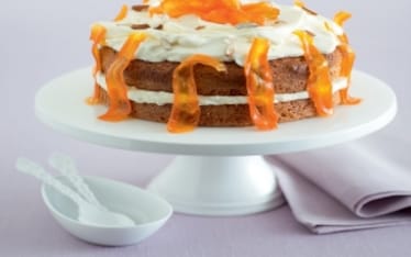 Torta di carote al profumo di agrumi