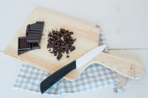 Preparazione Torta al cioccolato e lamponi - Fase 1