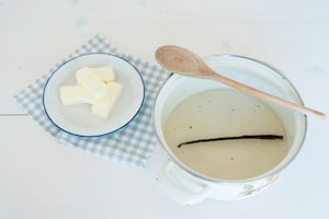 Preparazione Torta al cioccolato e lamponi - Fase 1