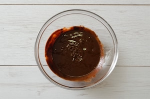 Preparazione Torta morbida al cioccolato e arancia - Fase 1