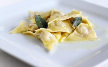 Triangoli ripieni (con gli avanzi)