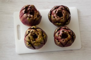 Preparazione Carciofi ripieni - Fase 1