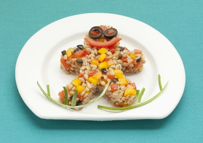 Insalata di farro in technicolor ricetta