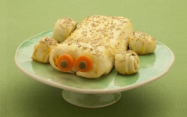 Macchinine di pane ripiene di verdura