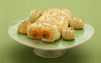 Macchinine di pane ripiene di verdura