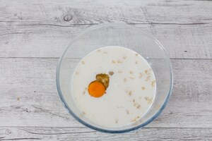 Preparazione Muffin alle mele e noci - Fase 1