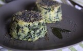 Tortini di patate e spinaci con cuore filante