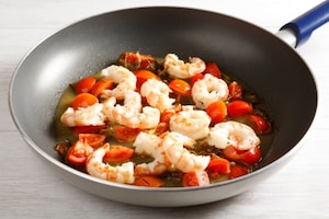 Preparazione Troccoli con gamberi e arancia - Fase 4