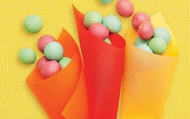 Palline colorate al profumo di agrumi