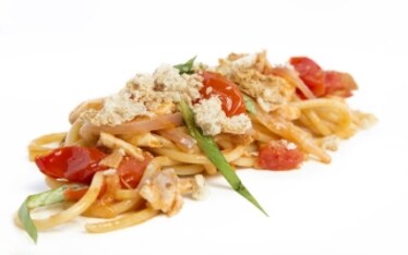 Spaghetti al branzino