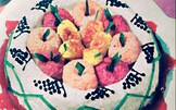 Turbante di riso alla frutta