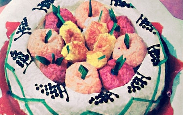 Turbante di riso alla frutta