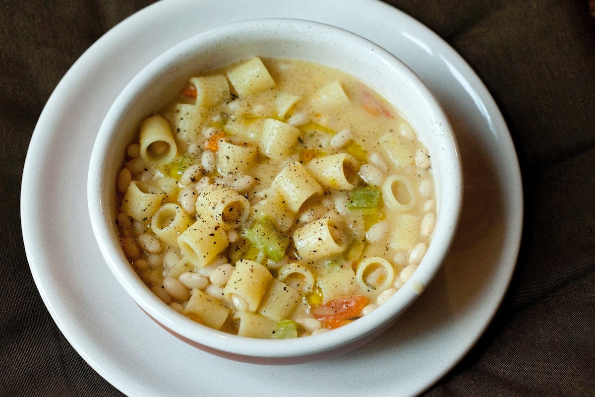 Zuppa di Fagioli di Ustica ricetta