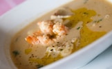 Zuppa di pesce allo zafferano