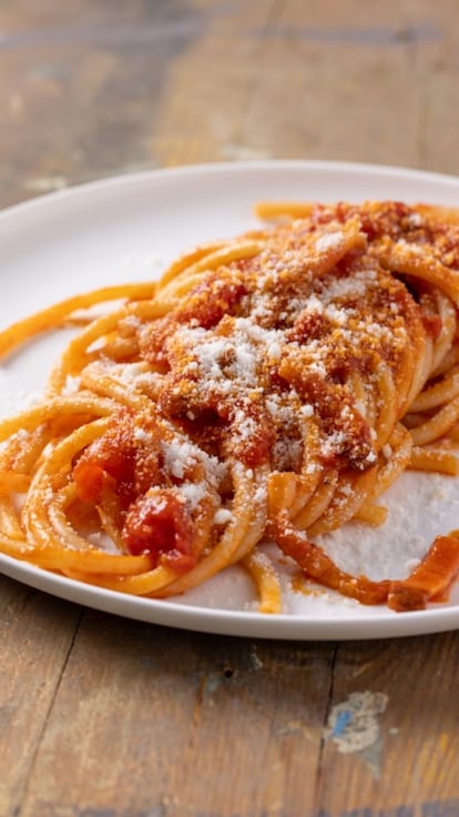 Bucatini all'amatriciana