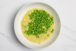 Preparazione Pancake vegani ceci e piselli - Fase 4