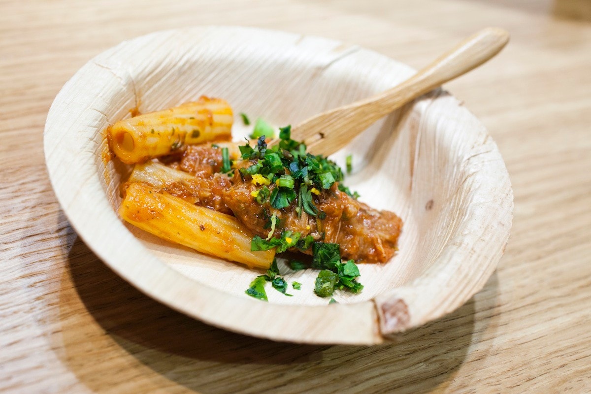 Rigatoni al sugo di ossobuco ricetta