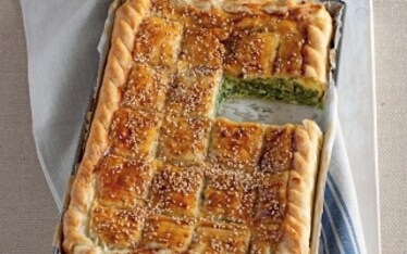 Torta salata con verdure