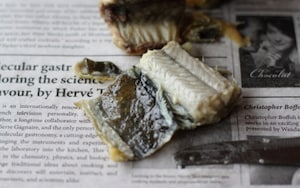 Preparazione Anguilla su crema di sedano, asparagi e pomodoro - Fase 1