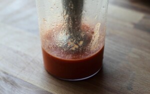 Preparazione Anguilla su crema di sedano, asparagi e pomodoro - Fase 2