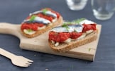 Bruschetta con sardine marinate