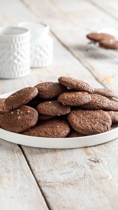 Biscotti alla Nutella, cioccolato e sale