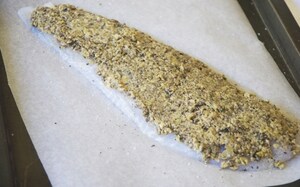 Preparazione Branzino, tapenade e pomodorini al miele - Fase 2