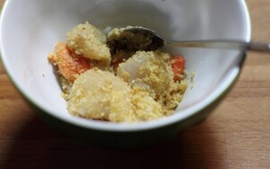 Preparazione Capesante e fave - Fase 2