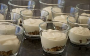 Preparazione Cheesecake mini e light - Fase 2