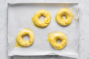Preparazione Ciambelline al pecorino  - Fase 5