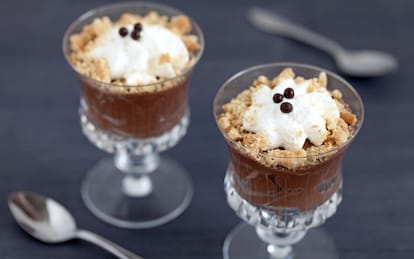 Crema alla ricotta, cioccolato e caffè