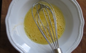 Preparazione Crepes con Nutella, ciliegie denocciolate e mandorle integrali - Fase 2