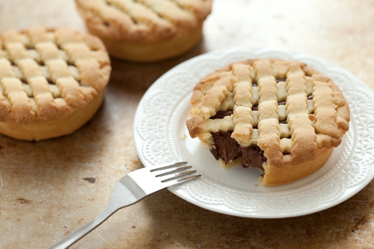 Crostatine alla Nutella ricetta