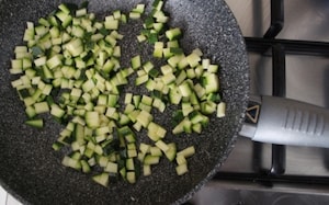 Preparazione Millefoglie di tofu e zucchine - Fase 2