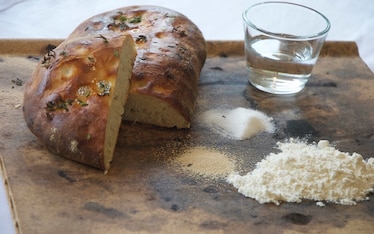 Pane Turco alle erbe