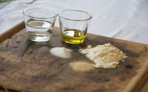 Preparazione Pane Turco alle erbe - Fase 1
