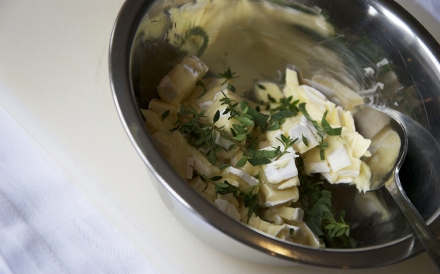 Preparazione Sfogliatine danesi con asparagi - Fase 2 Preparazione Sfogliatine danesi con asparagi - Fase 2