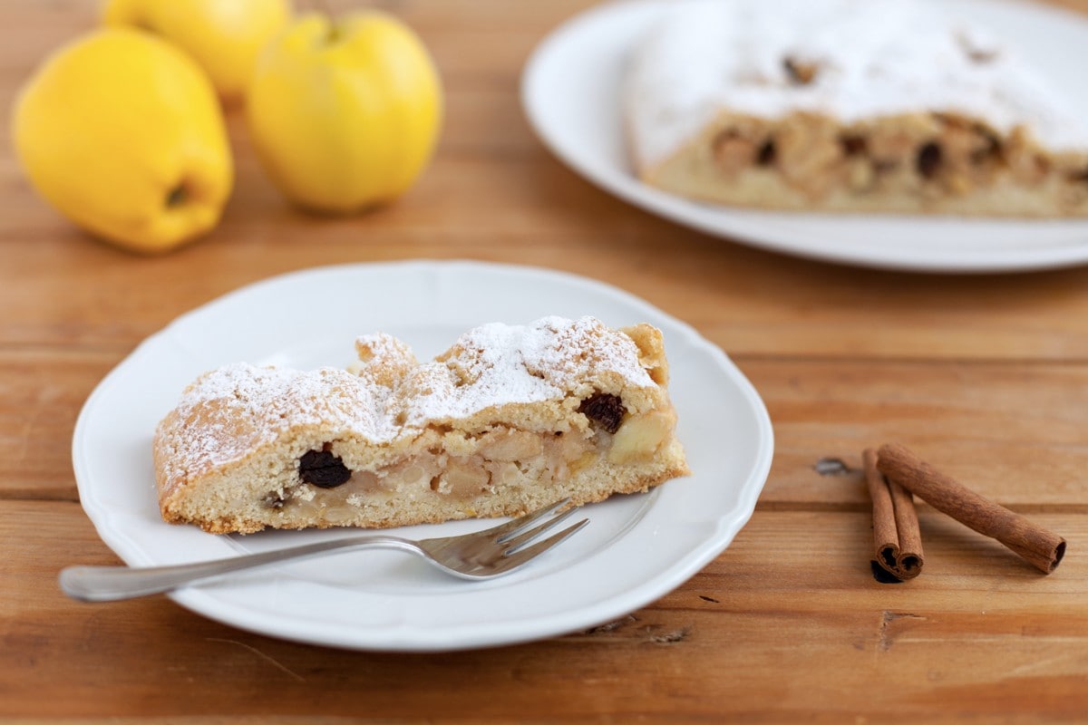 Strudel di mele in pasta frolla ricetta