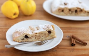 Strudel di mele in pasta frolla