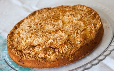 Torta di mele e mandorle