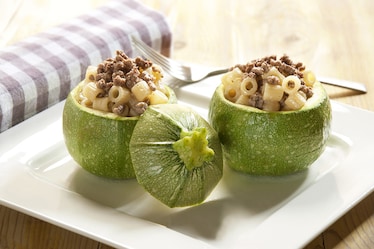 Zucchine e ditaloni al ragù