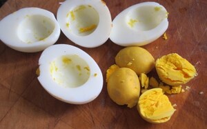 Preparazione Carbonara nel barattolo - Fase 2