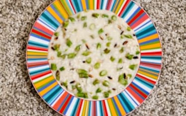 Riso, asparagi, pinoli