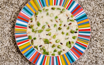 Riso, asparagi, pinoli