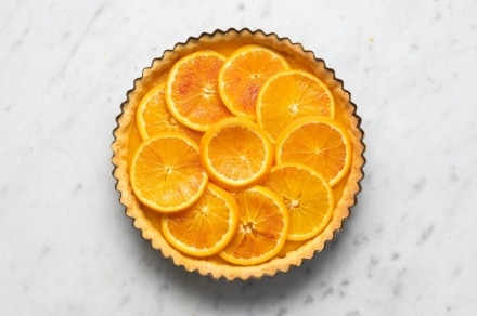 Préparation Tarte à l'Orange - Étape 5 Préparation Tarte à l'Orange - Étape 5