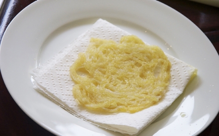 Preparazione Insalata di noodles nel barattolo - Fase 3 Preparazione Insalata di noodles nel barattolo - Fase 3