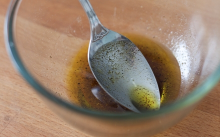 Preparazione Insalata di quinoa e bulgur, fichi, roquefort e noci nel barattolo - Fase 2 Preparazione Insalata di quinoa e bulgur, fichi, roquefort e noci nel barattolo - Fase 2