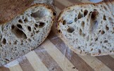 Pane semintegrale con lievito naturale