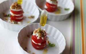 Preparazione Millefoglie di pomodoro e caprino - Fase 2