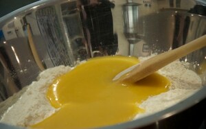 Preparazione Torta di pere, olio d'oliva e rosmarino - Fase 2